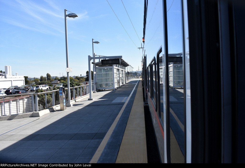 San Bruno Station Northbound Platform